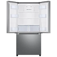 Samsung 33" 17.5 Cu. Ft. Counter-Depth French Door Refrigerator with Ice Dispenser (RF18A5101SR) - SS