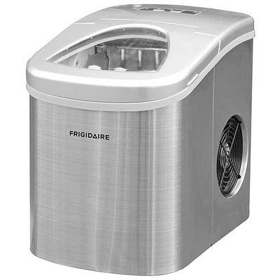 Frigidaire 26 lb. Freestanding Ice Maker (EFIC117) - Stainless Steel