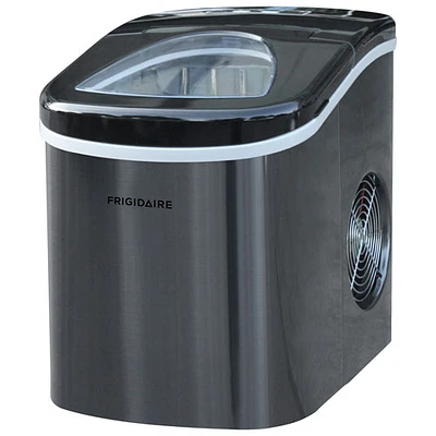 Machine à glaçons autonome de 26 lb de Frigidaire (EFIC117) - Noir