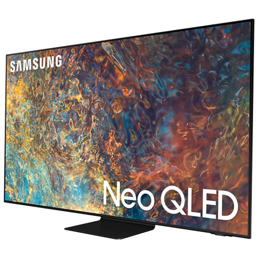 Téléviseur intelligent Tizen HDR QLED miniDEL UHD 4K 85 po de Samsung (QN85QN90AAFXZC) - 2021 - Noir titan