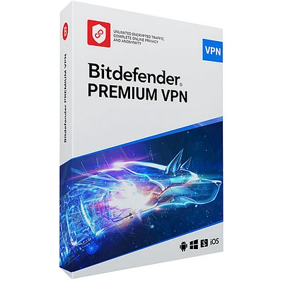 Bitdefender Premium VPN (PC/Mac/iOS/Android) - 10 appareils - 1 an - Téléchargement numérique