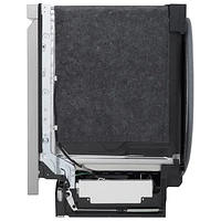 Lave-vaisselle encastrable 24 po 48 dB avec troisième panier de LG (LDFN4542S) - Inox