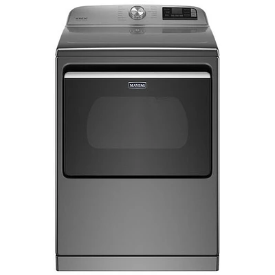 Sécheuse électrique 7,4 pi³ de Maytag (YMED7230HC) - Ardoise métallique - Boîte ouverte - Endommagé