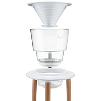 Melitta Senz V Single Serve Coffee Maker - Brown/White
