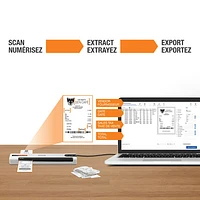 Epson RapidReceipt RR-60 Mobile Receipt and Colour Document Portable Scanner