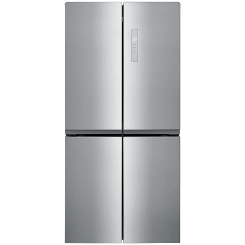Réfrigérateur à deux portes de 33 po et 17,4 pi³ de Frigidaire (FRQG1721AV) - Acier brossé