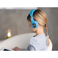 Casque d'écoute Bluetooth à isolation sonore PLAY+ (Plus) de BuddyPhones - Jaune soleil