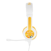 Casque d'écoute School+ (Plus) de BuddyPhones - Jaune