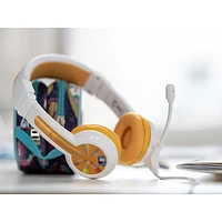 Casque d'écoute School+ (Plus) de BuddyPhones - Jaune
