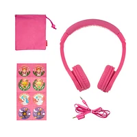 Casque d'écoute Explore+ (Plus) de BuddyPhones - Rose