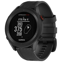 Garmin Approach S12 43.7mm Bluetooth Golf Smartwatch - Black