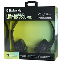 Skullcandy Cassette Junior On-Ear Sound Isolating Headphones - Black