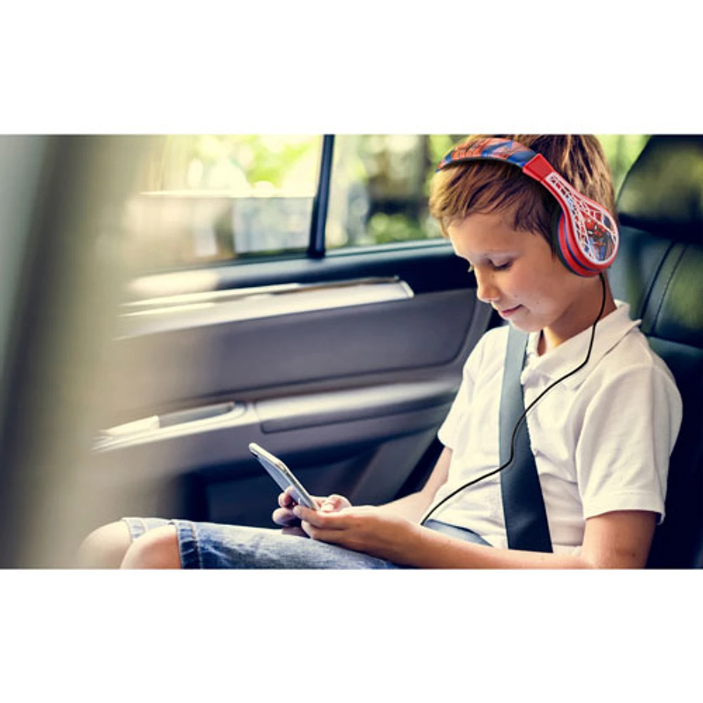 Casque d'écoute à suppression du bruit de KIDdesigns pour enfants - Spider-Man