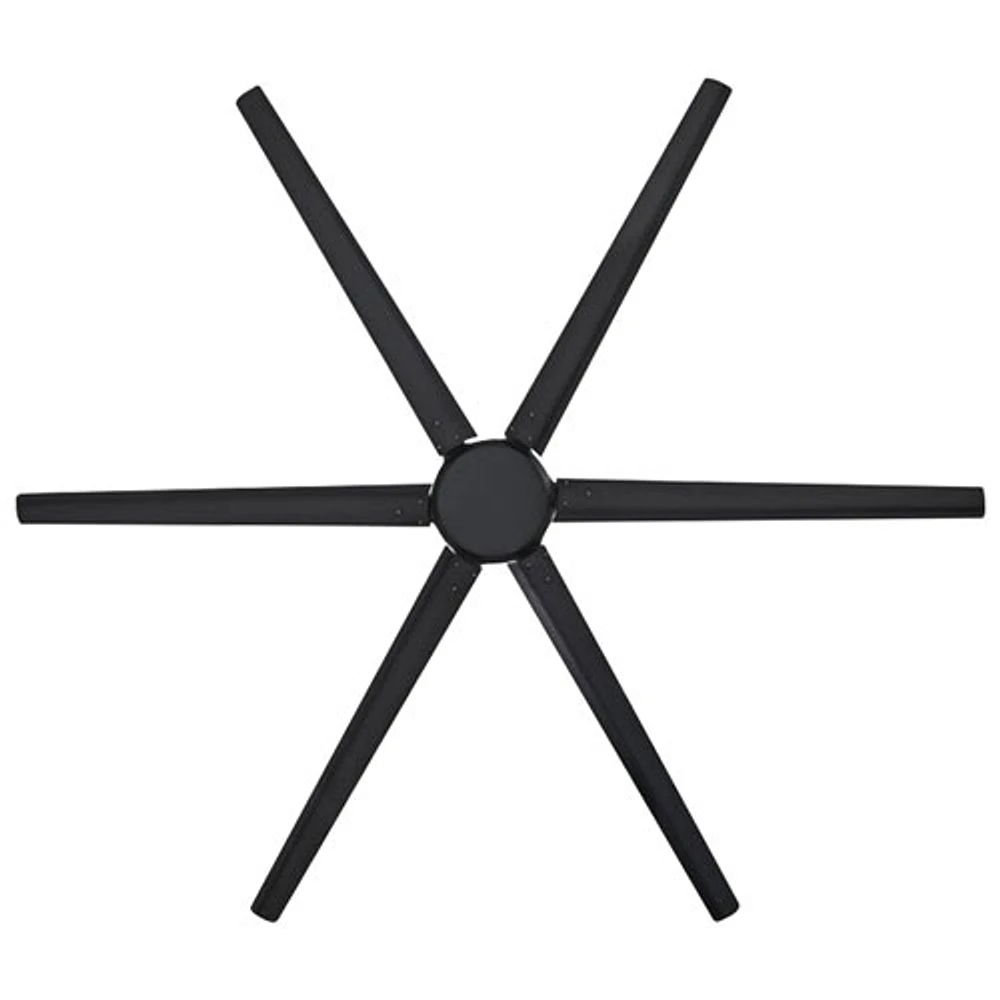 Ventilateur de plafond de 100 po Widespan de Westinghouse - Noir