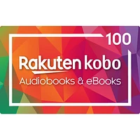 Rakuten kobo Audiobooks & eBooks eGift Card