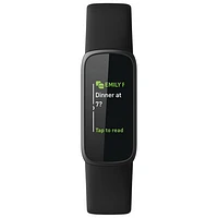 Fitbit Luxe Fitness Tracker with 24/7 Heart Rate & Sleep - Black