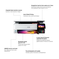 Epson EcoTank Photo ET- Wireless All-In-One Supertank Inkjet Printer