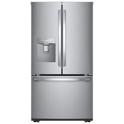 Réfrigérateur à deux portes de 29 pi³ et 36 po avec distributeur d'eau de LG (LRFWS2906S) - Inox