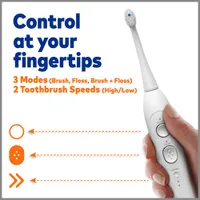 Brosse à dents électrique à hydropulseur Sonic-Fusion 2.0 de Waterpik (SF-03C010-1)