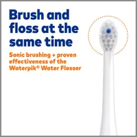 Brosse à dents électrique à hydropulseur Sonic-Fusion 2.0 de Waterpik (SF-03C010-1)