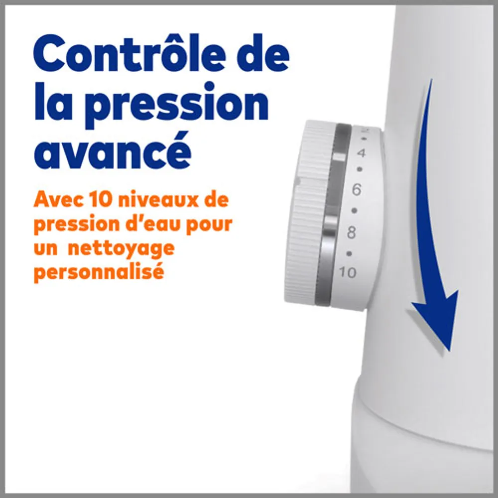Brosse à dents électrique à hydropulseur Sonic-Fusion 2.0 de Waterpik (SF-03C010-1)