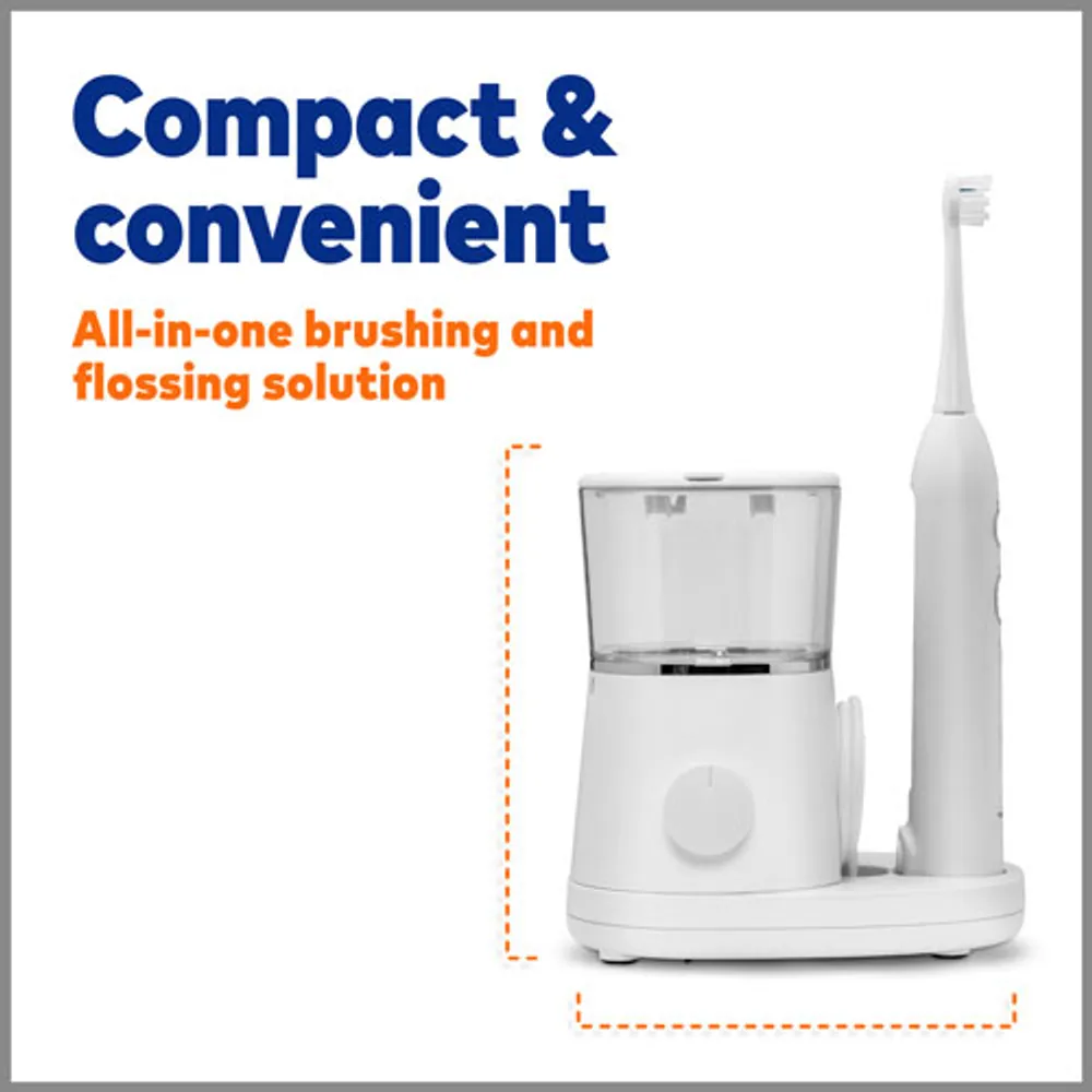 Brosse à dents électrique à hydropulseur Sonic-Fusion 2.0 de Waterpik (SF-03C010-1)