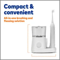 Brosse à dents électrique à hydropulseur Sonic-Fusion 2.0 de Waterpik (SF-03C010-1)