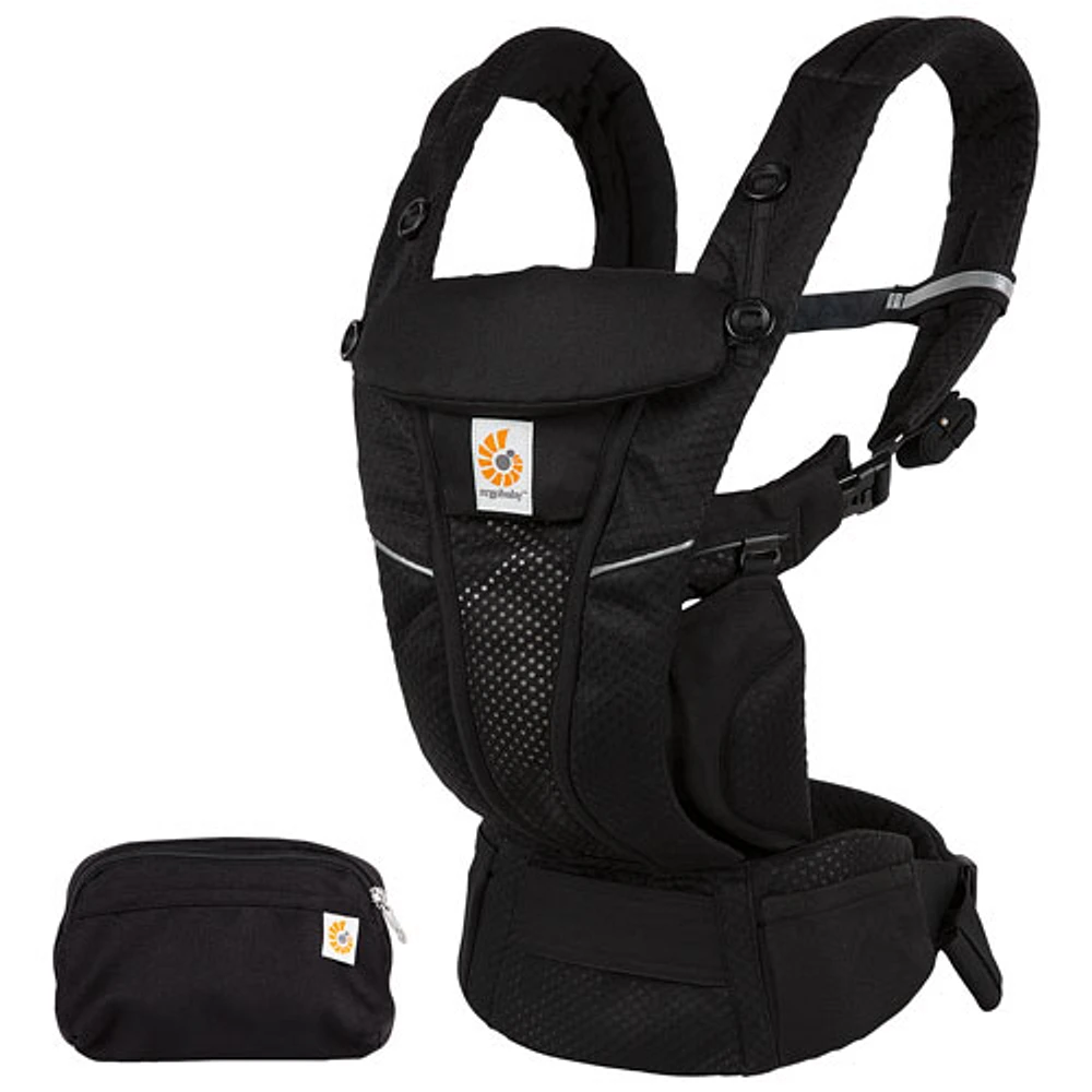 Porte-bébé à quatre positions Omni Breeze d'Ergobaby - Noir onyx
