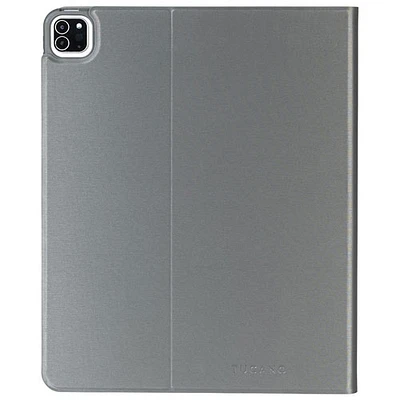 Étui Link de Tucano Milano Italy pour iPad Air de 13 po (M2), iPad Pro de 12,9 po - Gris cosmique