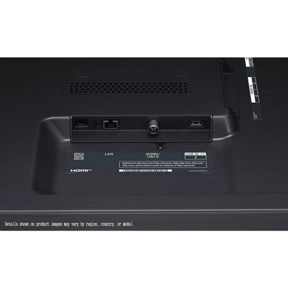 Téléviseur intelligent webOS HDR DEL UHD 4K de 75 po NanoCell de LG (75NANO80UPA) - 2021 - Excl. BBY