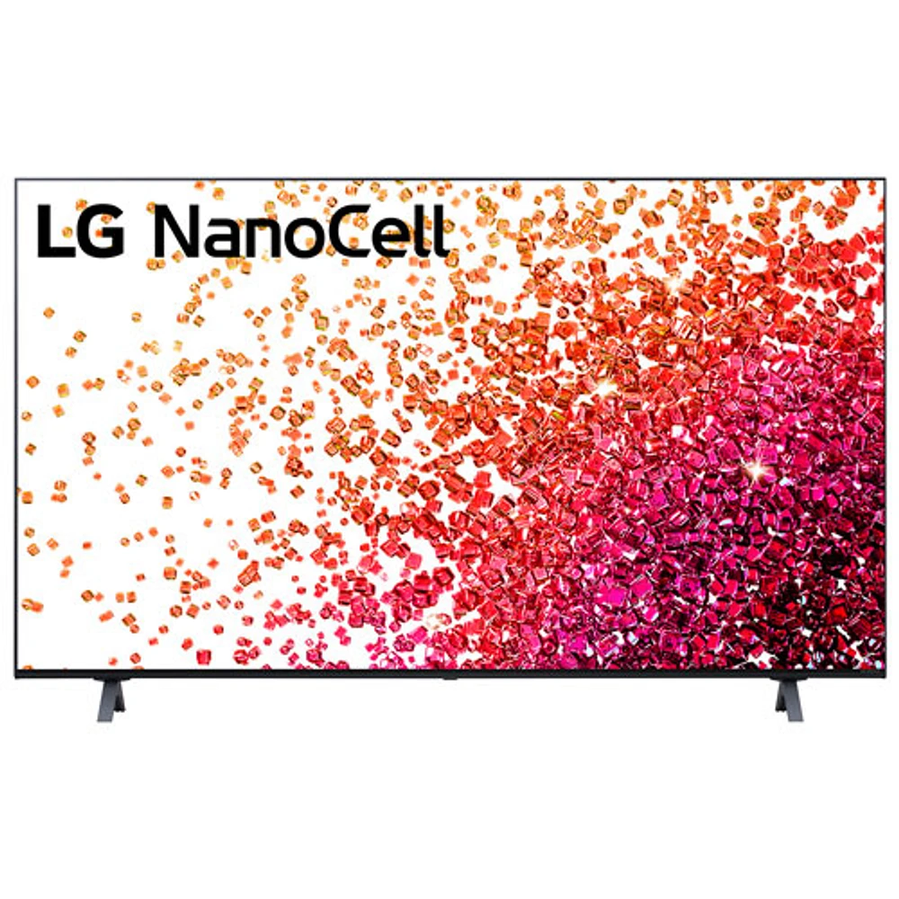 Téléviseur intelligent webOS HDR DEL UHD 4K de 65 po NanoCell de LG (65NANO75UPA) - 2021