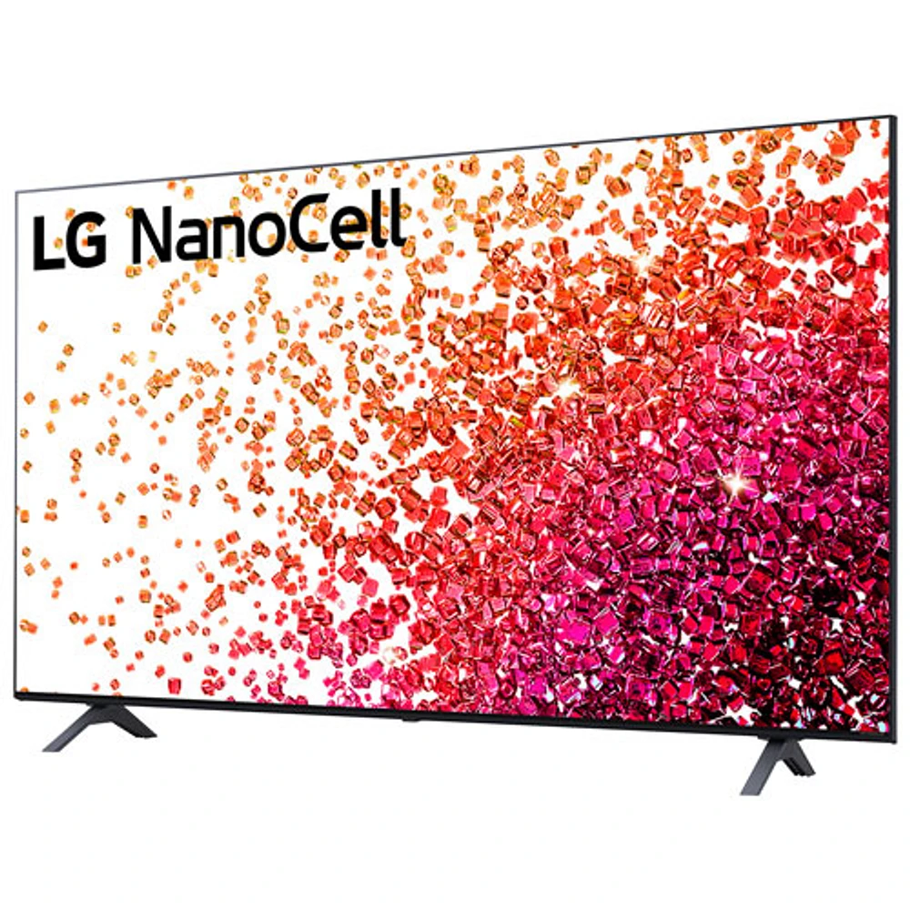 Téléviseur intelligent webOS HDR DEL UHD 4K de 65 po NanoCell de LG (65NANO75UPA) - 2021