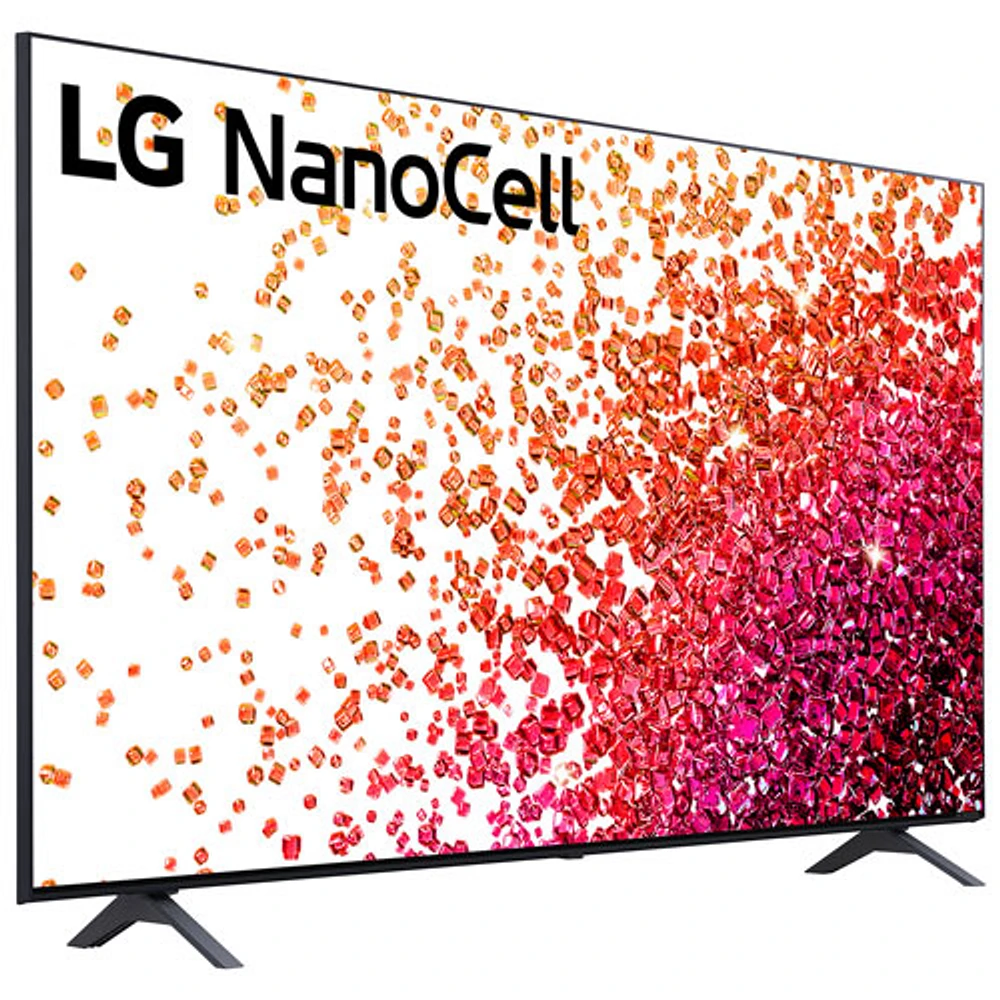 Téléviseur intelligent webOS HDR DEL UHD 4K de 65 po NanoCell de LG (65NANO75UPA) - 2021