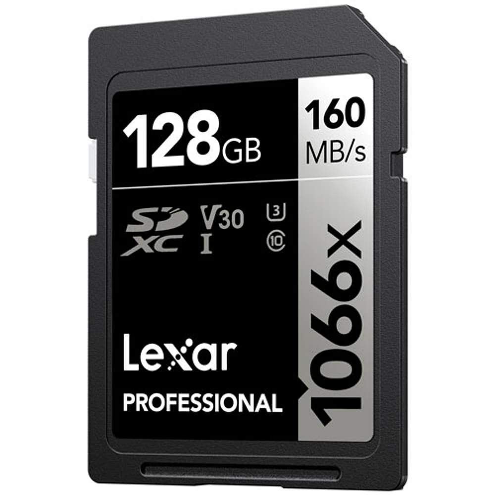 Lexar Professional 1066x 128GB 160MB/s SDXC UHS-I Memory Card
