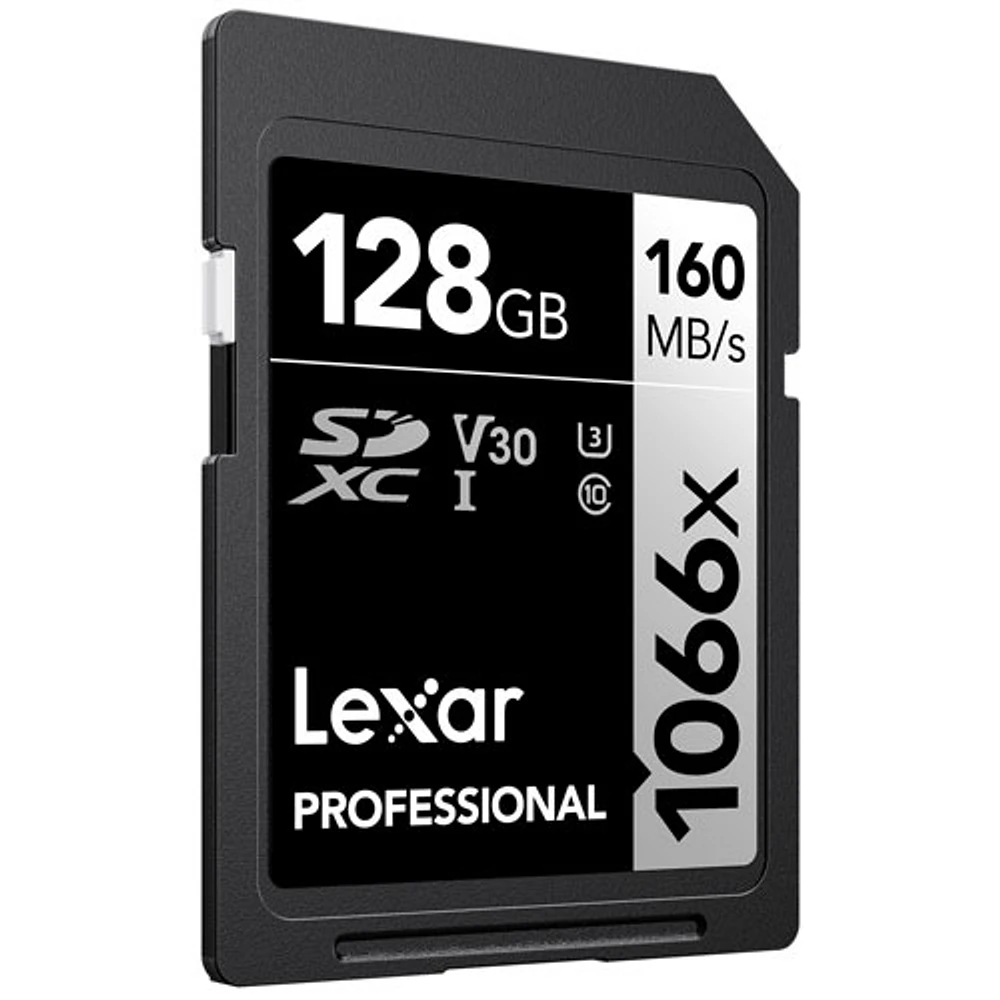 Lexar Professional 1066x 128GB 160MB/s SDXC UHS-I Memory Card