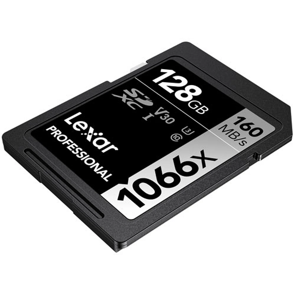Lexar Professional 1066x 128GB 160MB/s SDXC UHS-I Memory Card