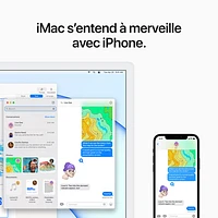 Apple iMac 24" (Spring 2021) - Blue (Apple M1 Chip / 7-Core GPU / 256GB SSD / 8GB RAM) - French