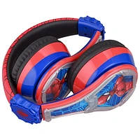 KIDdesigns Spider-Man Over-Ear Noise Cancelling Bluetooth Kids Headphones - Red