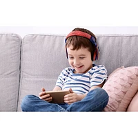 KIDdesigns Spider-Man Over-Ear Noise Cancelling Bluetooth Kids Headphones - Red