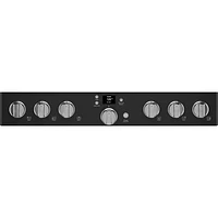 Cuisinière gaz autonome à convection à ventilateur 6,2 pi³ 36 po Café (CGY366P3TD1) - Noir mat