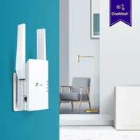 TP-Link Wireless AX1800 Dual-Band Wi-Fi 6 Range Extender (RE605X)
