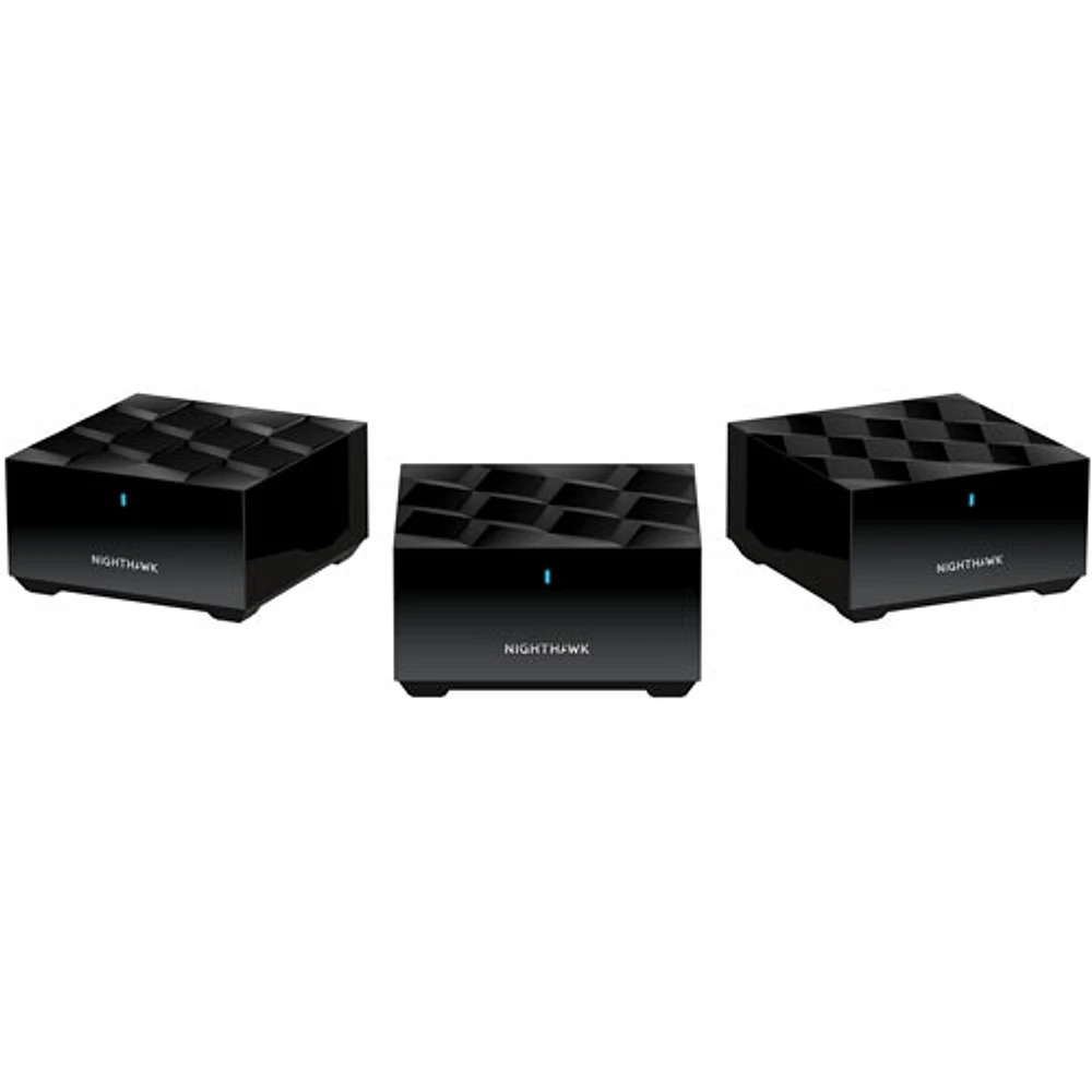 Système Wi-Fi 6 maillé de maison intégrale AX1800 de Nighthawk de NETGEAR (MK63S-100CNS) - Lot de 3 - Exclusif BBY