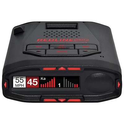 Détecteur de radar Redline360C d'Escort avec MRCD