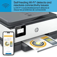 HP OfficeJet 8015e Wireless All-In-One Inkjet Printer - HP Instant Ink 6-Month Free Trial Included*