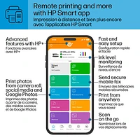 HP OfficeJet 8015e Wireless All-In-One Inkjet Printer - HP Instant Ink 6-Month Free Trial Included*