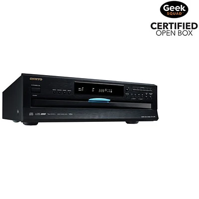 Changeur carrousel 6 CD DXC390 d'Onkyo - Boîte ouverte