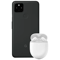 Google Pixel Buds A-Series In-Ear Sound Isolating Truly Wireless Headphones - Clearly White