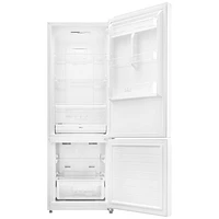 Insignia 24" 11.5 Cu. Ft. Bottom Freezer Refrigerator (NS-RBM11WH2-C) - White
