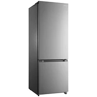 Insignia 24" 11.5 Cu. Ft. Bottom Freezer Refrigerator (NS-RBM11SS2-C) - Stainless steel