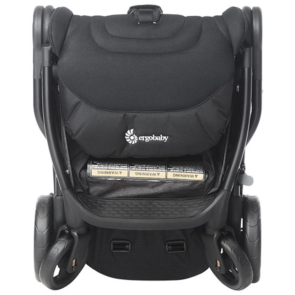 Poussette compacte Metro+ (Plus) d'Ergobaby - Noir